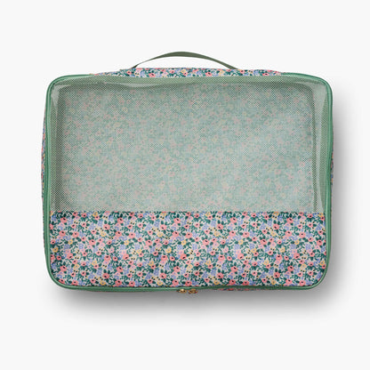 Malette de rangement modèle Rosa de Rifle Paper Co (grande)