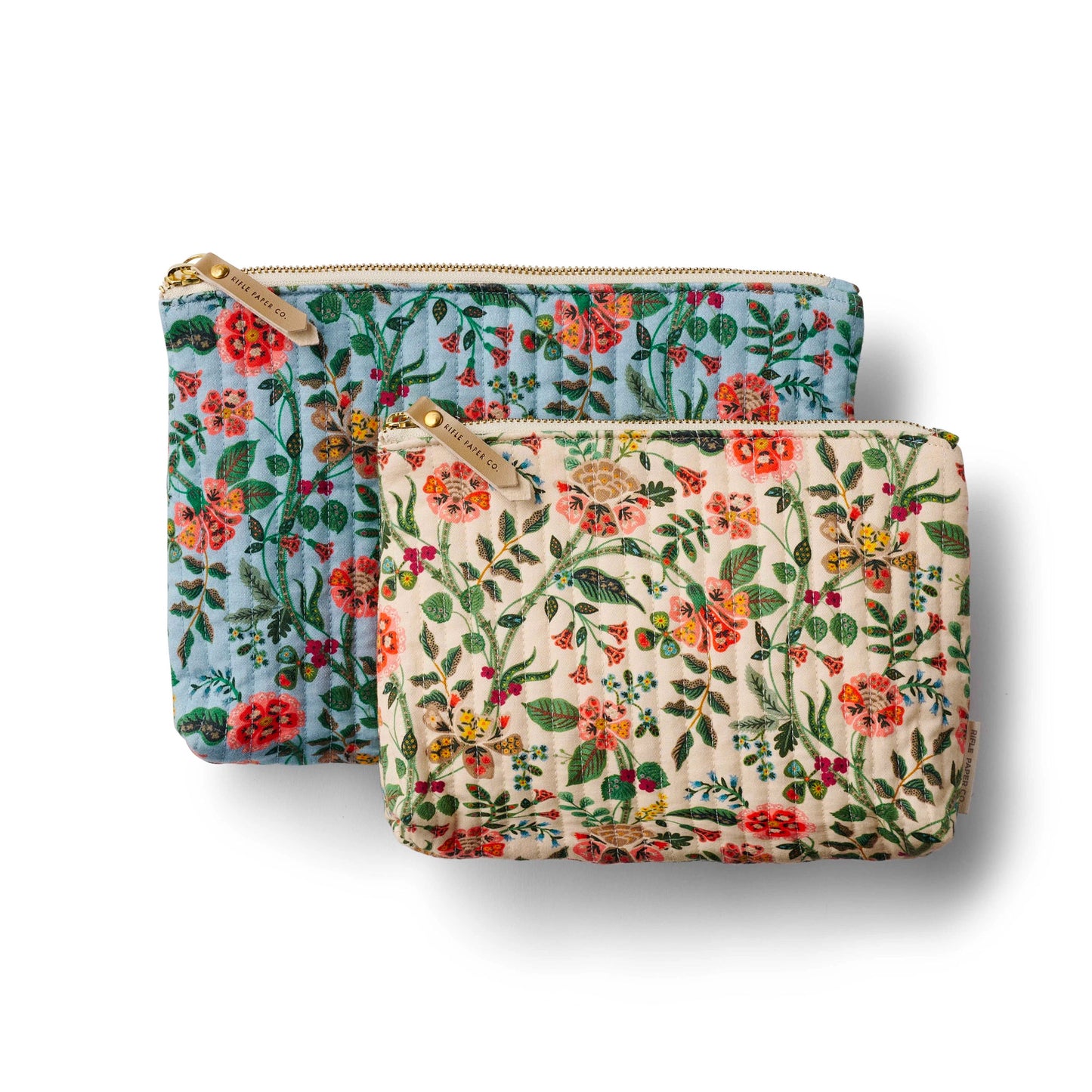 Lot de deux pochettes de Rifle Paper Co modèle Gracie