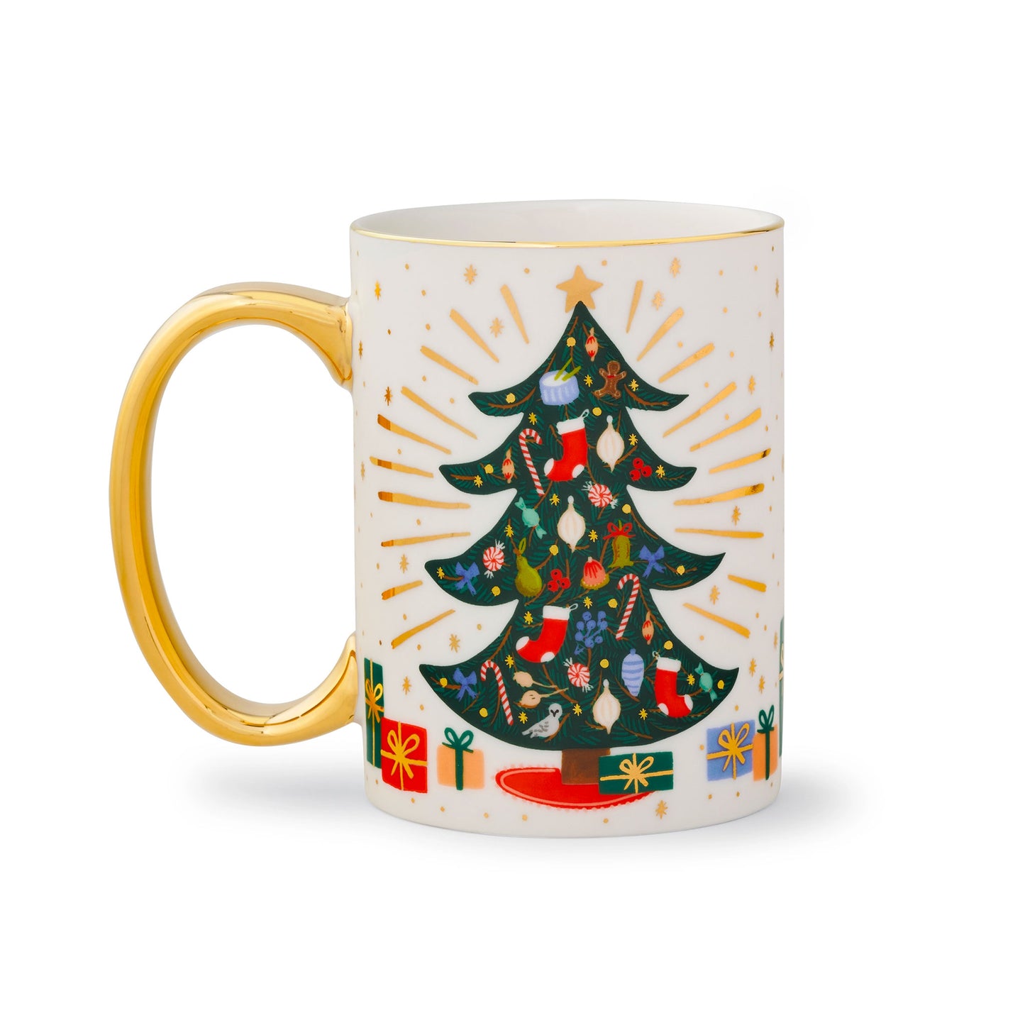 Mug Rifle Paper Co, modèle Holiday Tree
