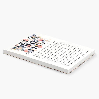 Bloc-notes de Rifle Paper Co, modèle Let's Do This 