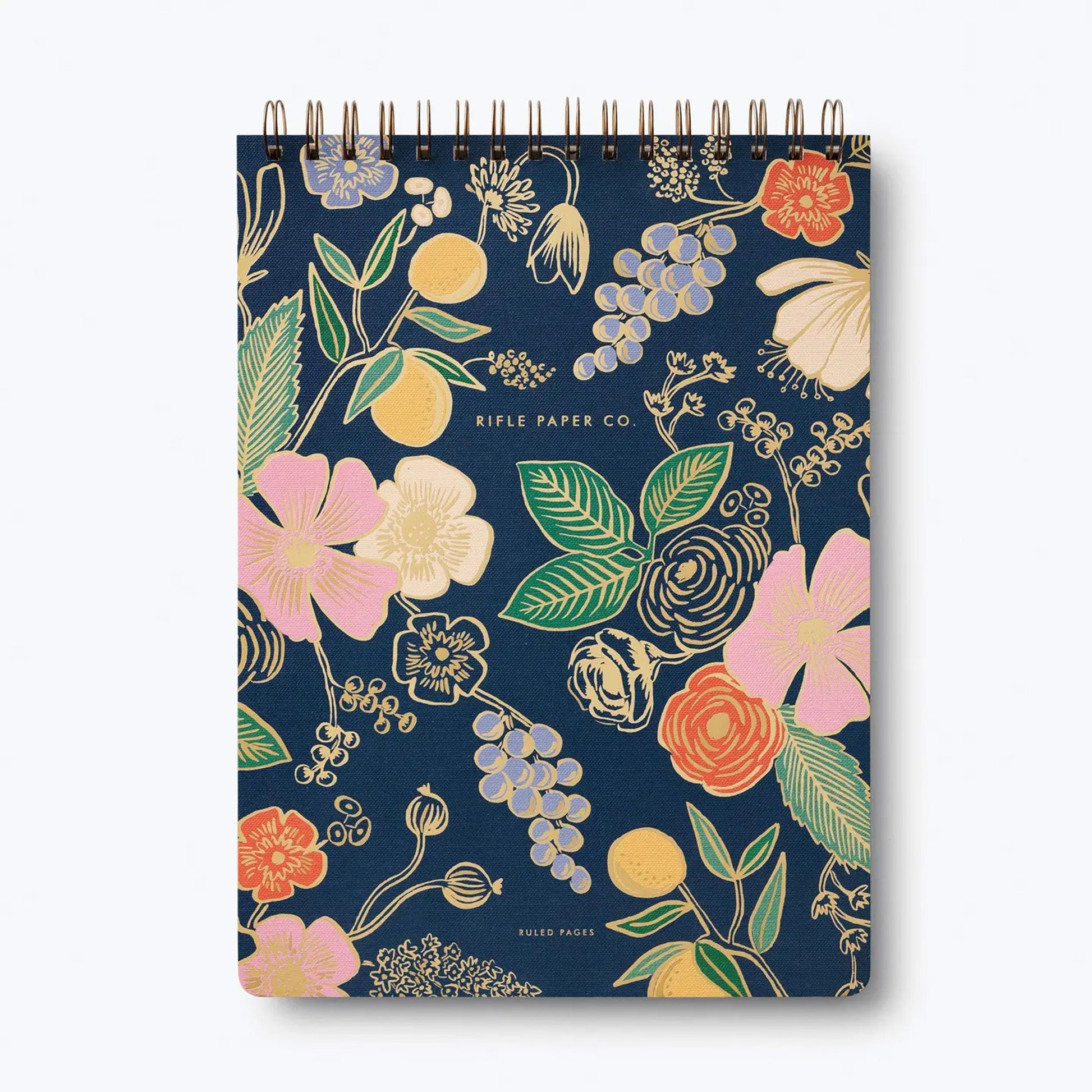 Carnet à spirale Rifle Paper Co modèle Colette (spirale haut /grand)
