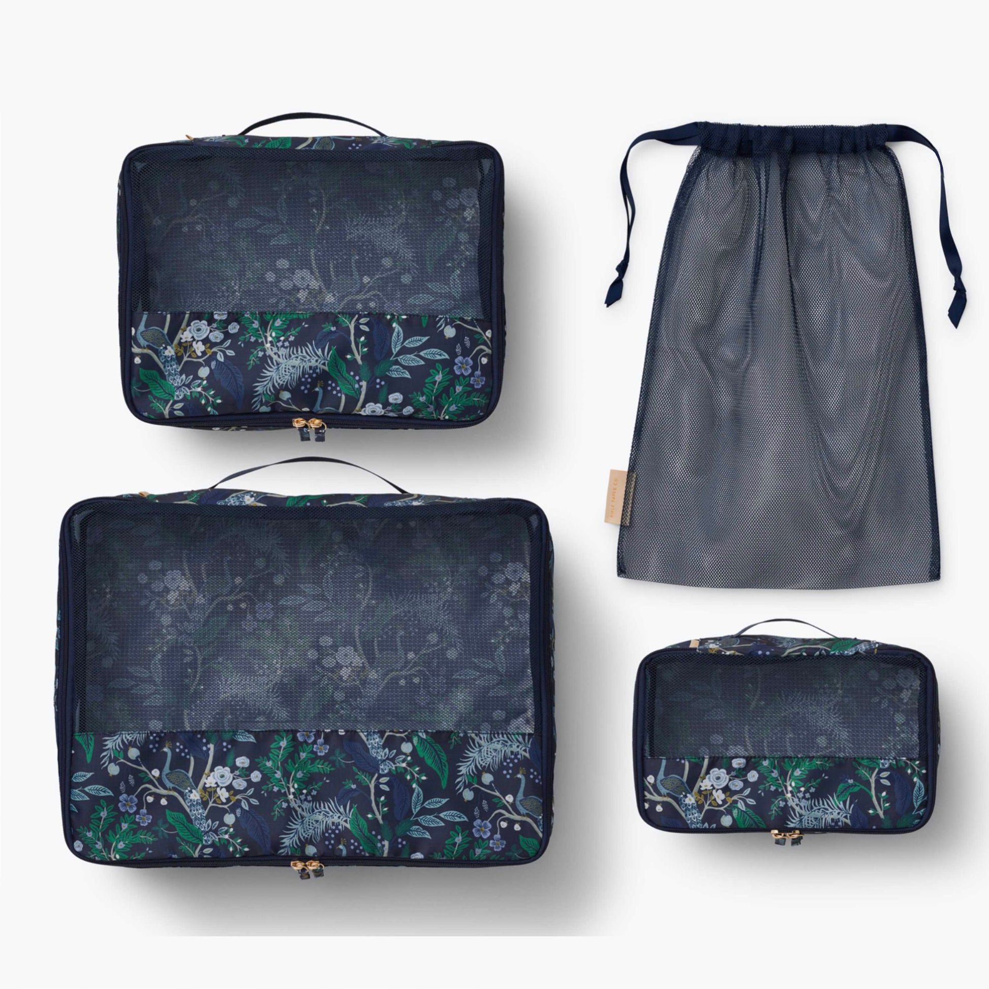 Set de malettes de rangement (packing cube set) de Rifle Paper Co modèle Garden Party