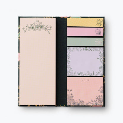 Folio Sticky Notes de Rifle Paper Co, modèle Colette