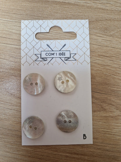 Boutons - Com'1 Idée