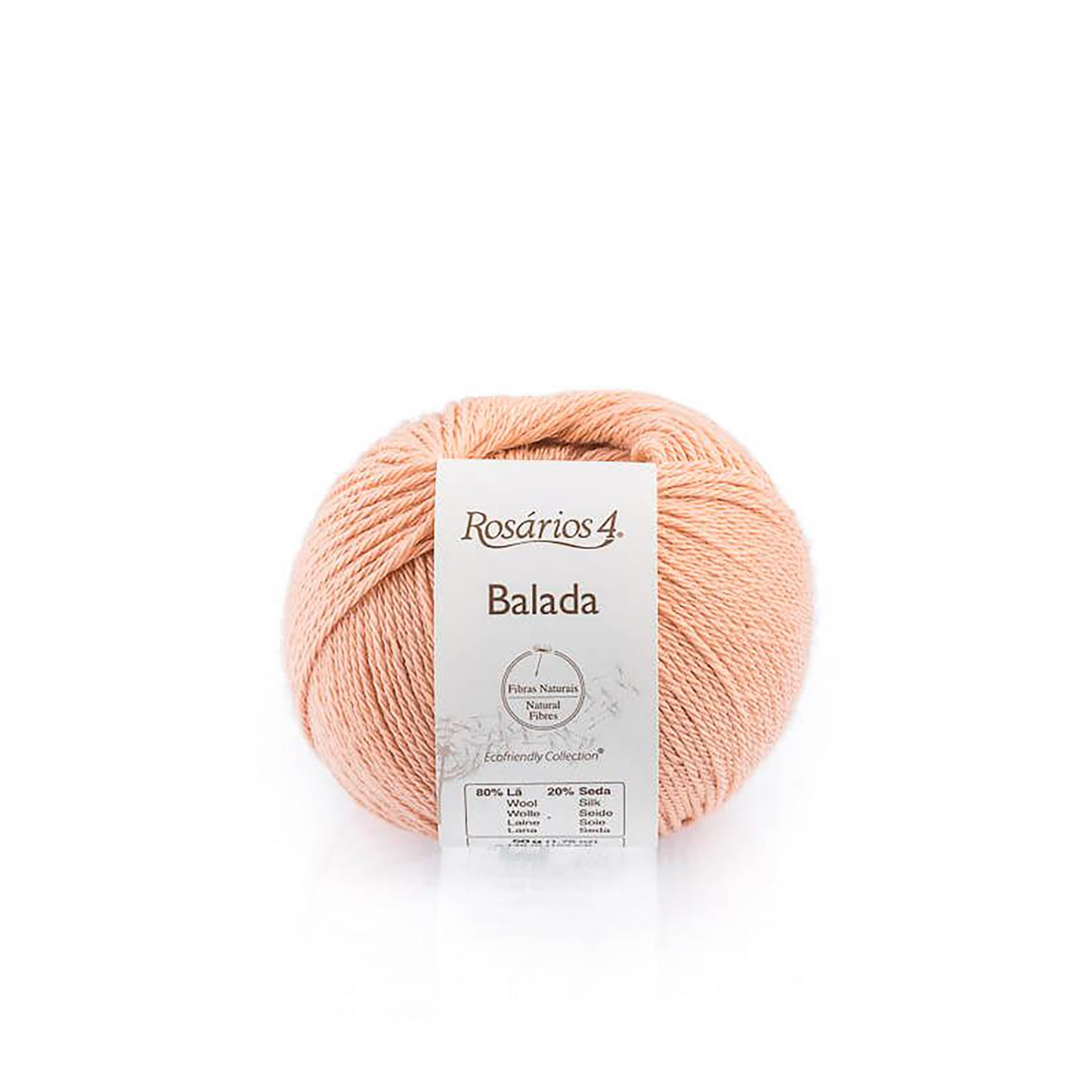 Pelote de Balada de Rosários4 coloris 003 Saumon