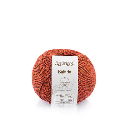 Pelote de Balada de Rosários4 coloris 009 Châtaigne