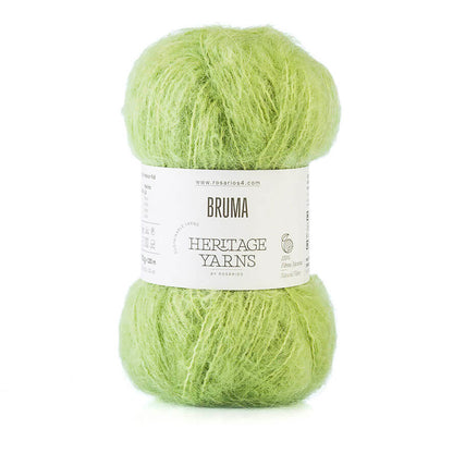 Pelote de Bruma de Rosários 4, coloris Vert Printemps