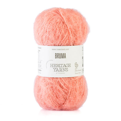 Pelote de Bruma de Rosários 4, coloris 16 Pêche Clair