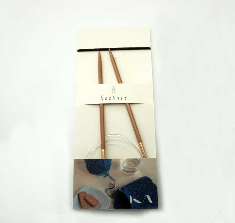 Acheter Aiguilles à Tricoter Circulaires Bambou 80cm N°5 Sur