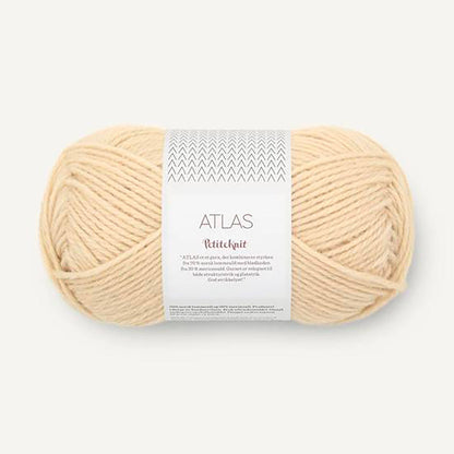 Pelote de Atlas de Sandnes Garn, collection Petite Knit, coloris 2511 Almond