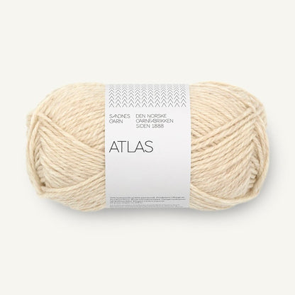 Pelote de Atlas de Sandnes Garn coloris 2641 Natural Mix