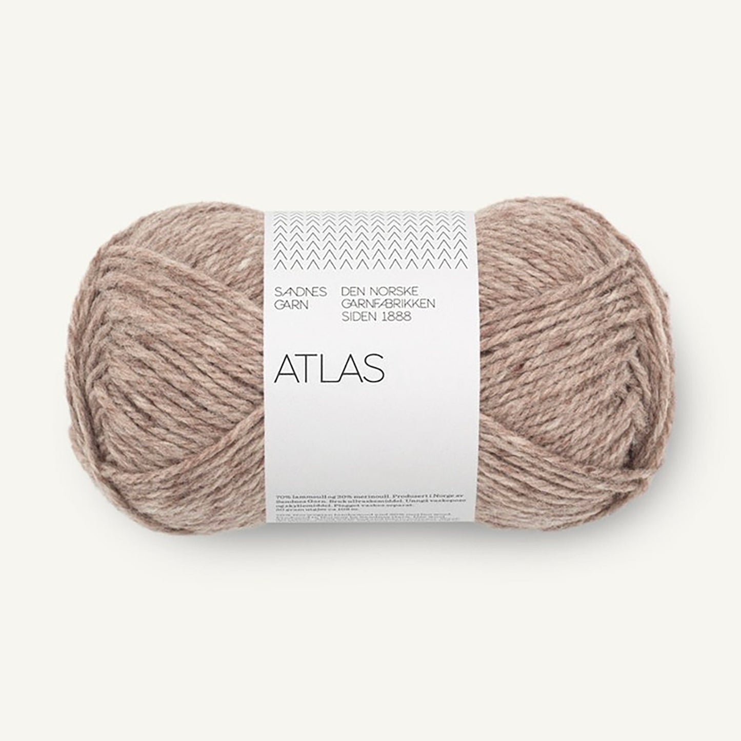 Pelote de Atlas de Sandnes Garn coloris 2650 Greige Mix