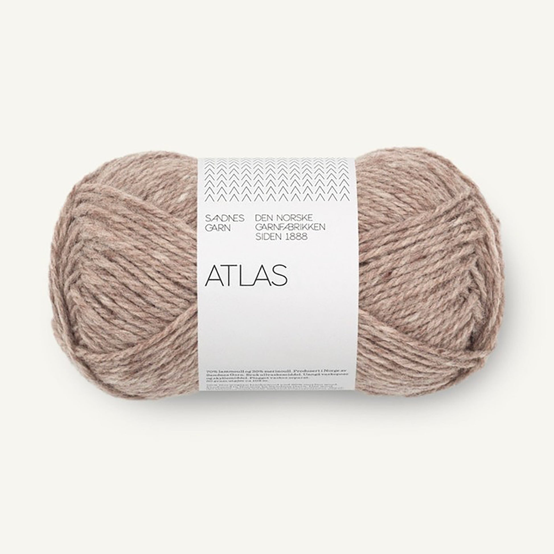 Pelote de Atlas de Sandnes Garn coloris 2650 Greige Mix