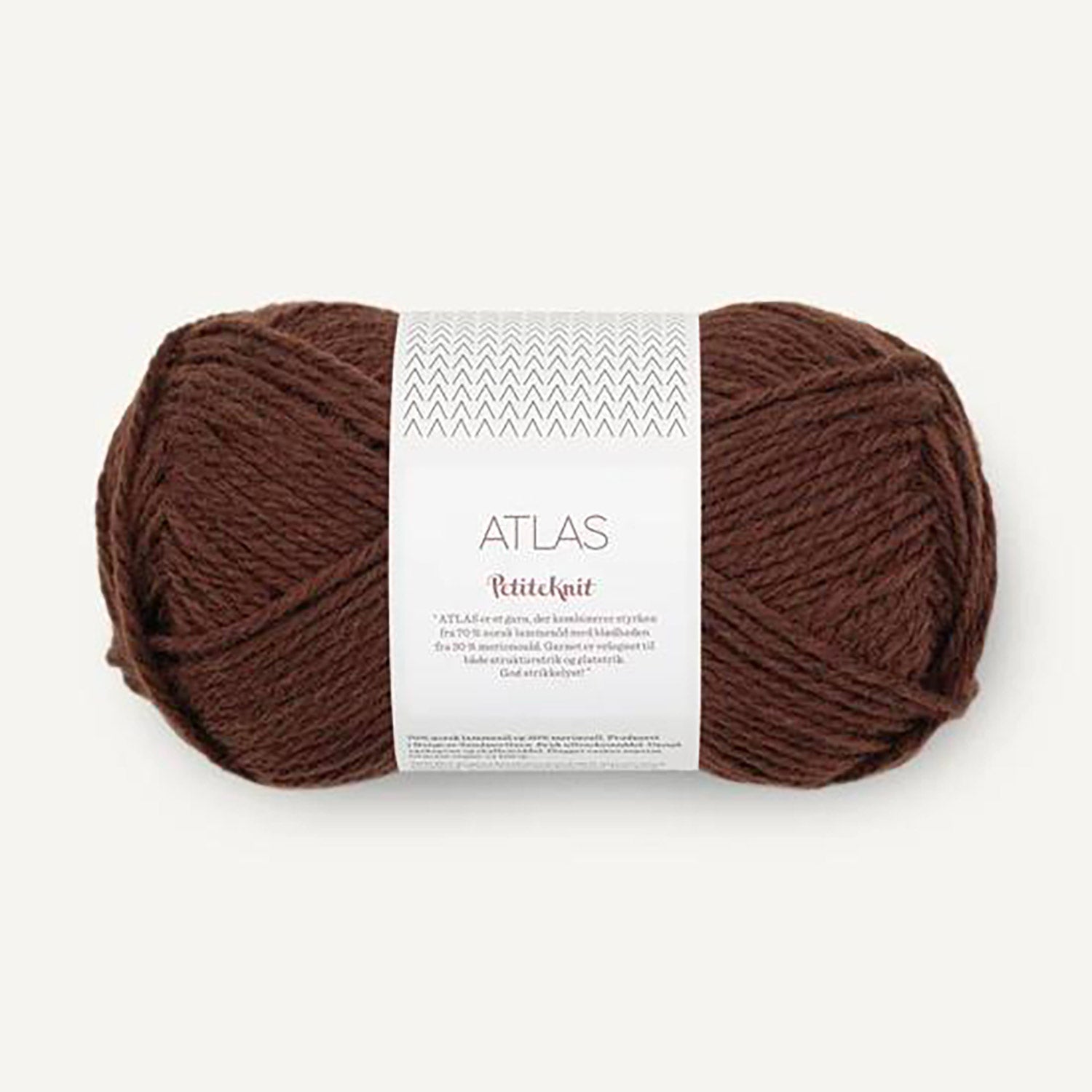 Pelote de Atlas de Sandnes Garn, collection Petite Knit, coloris 3091 Cacao Nibs