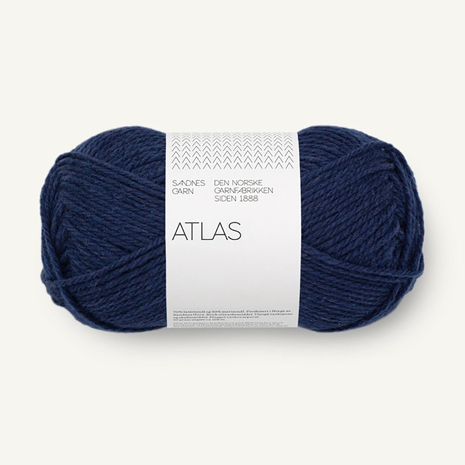 Pelote de Atlas de Sandnes Garn coloris 5575 Marine