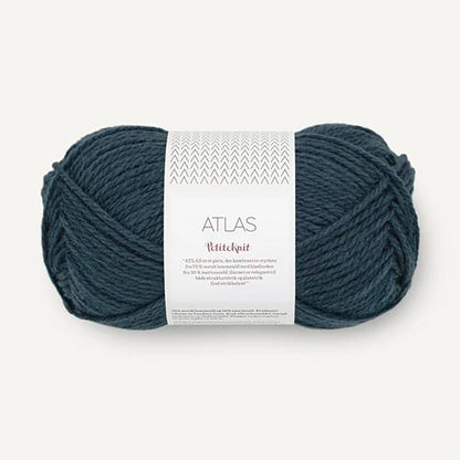 Pelote de Atlas de Sandnes Garn, collection Petite Knit, coloris 6082 Thunderstorm