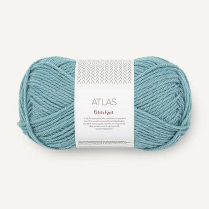 Pelote de Atlas de Sandnes Garn, collection Petite Knit, coloris 6351 September Sky