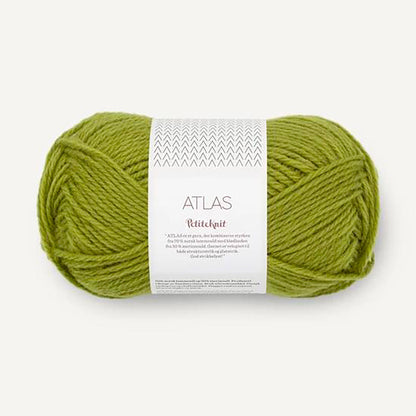  Pelote de Atlas de Sandnes Garn, collection Petite Knit, coloris 9564 Matcha