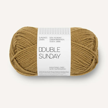 Pelote de Double Sunday de Sandnes Garn, coloris 2152 Vintage Gold