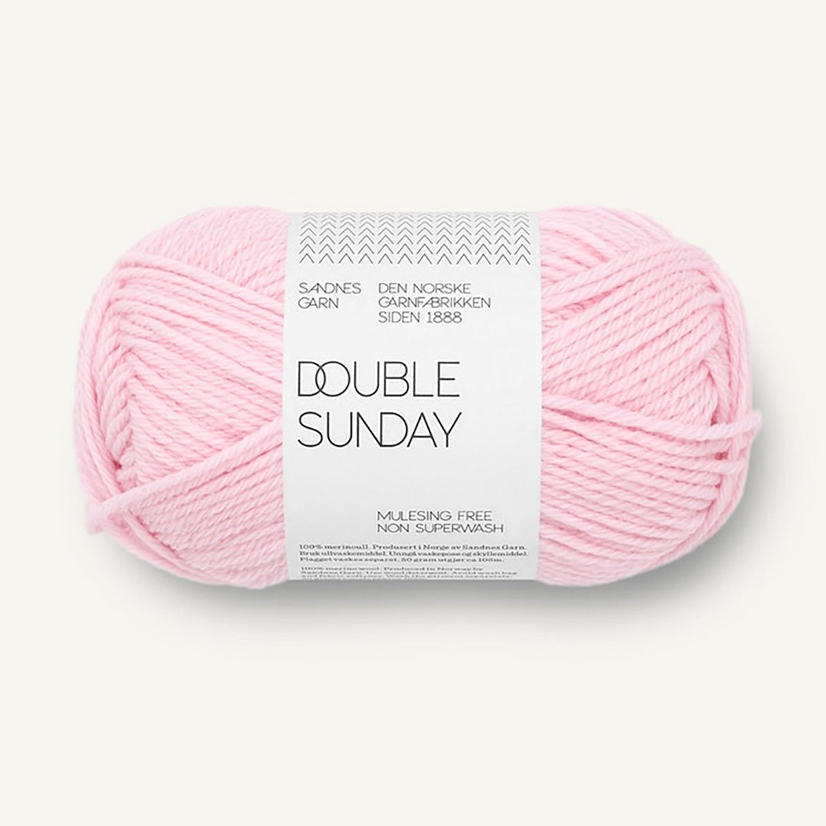 Pelote de Double Sunday de Sandnes Garn, coloris 4511 Lilac Snow