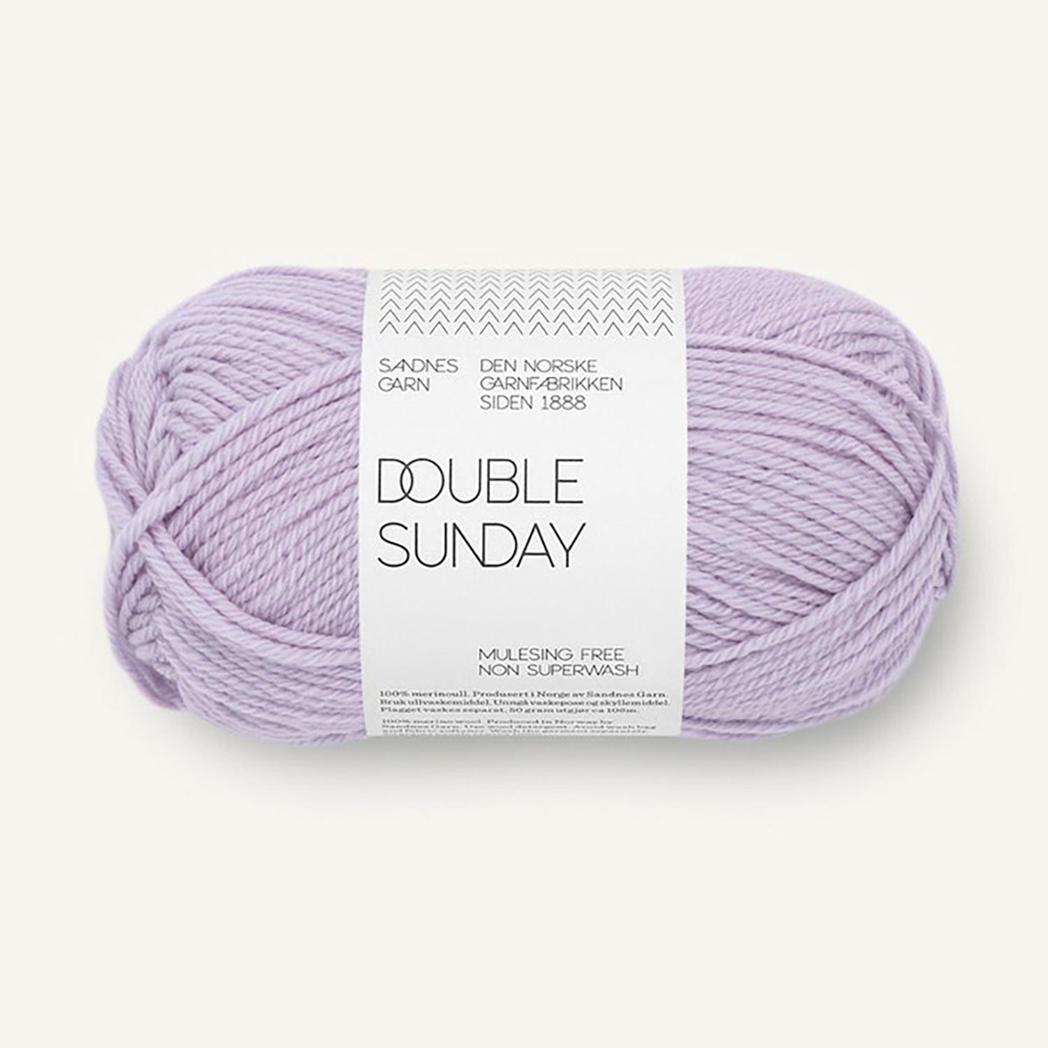 Pelote de Double Sunday de Sandnes Garn, coloris 5223 Lavender