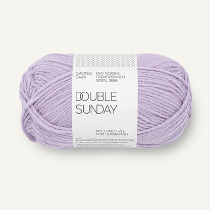 Pelote de Double Sunday de Sandnes Garn, coloris 5223 Lavender