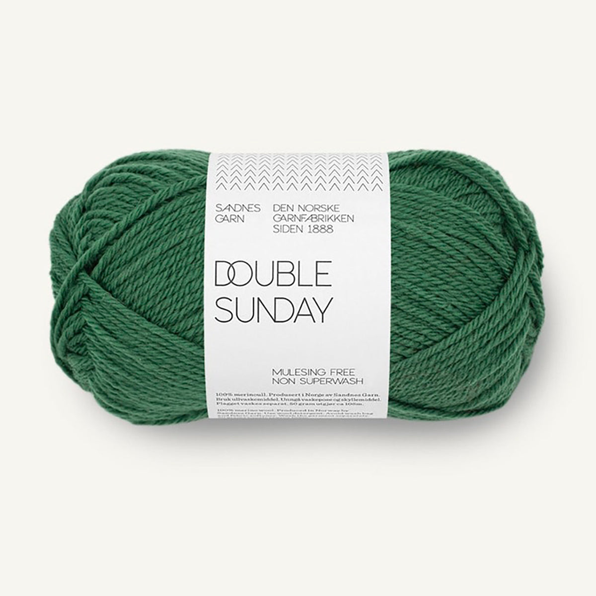 Pelote de Double Sunday de Sandnes Garn, coloris 8073 Elm Green