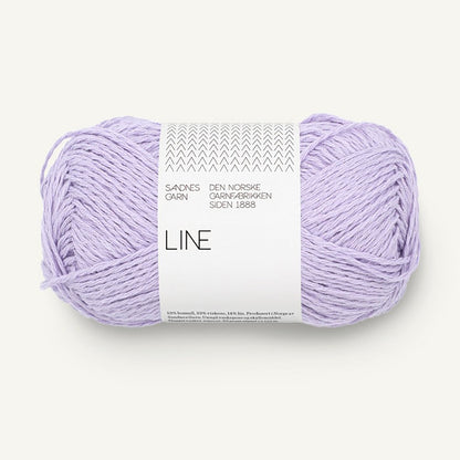 Pelote de Line de Sandnes Garn coloris 5223 Lavender