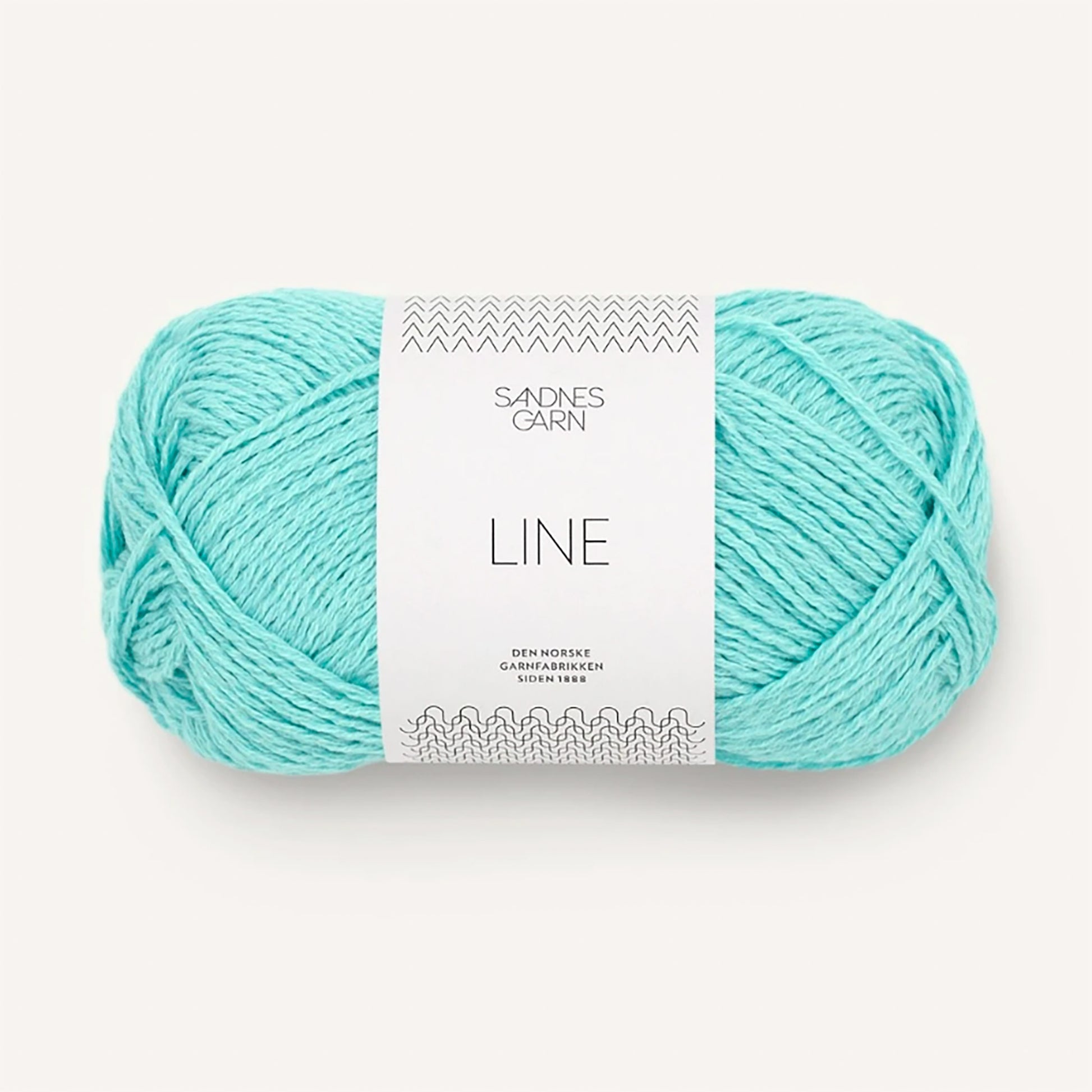 Pelote de Line de Sandnes Garn coloris 7213 Blå Turkis