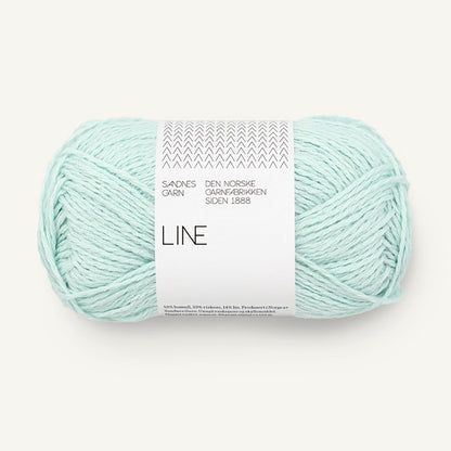 Pelote de Line de Sandnes Garn coloris 7911 Mint Green