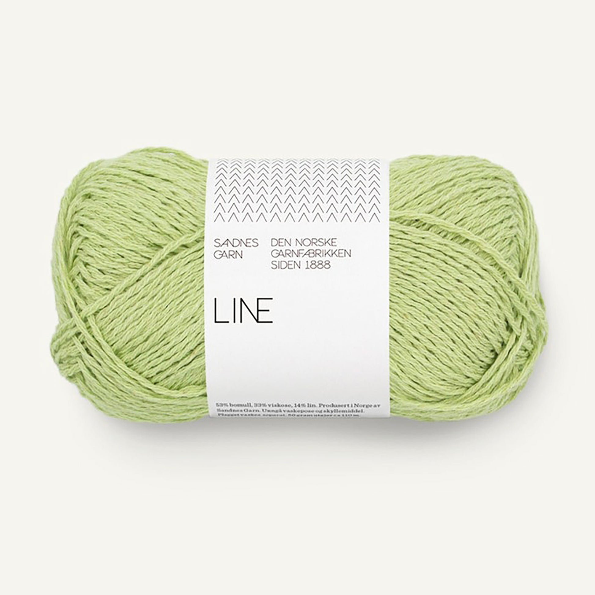 Pelote de Line de Sandnes Garn coloris 9523 Lime Punch