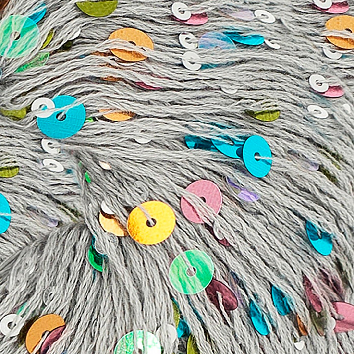 Fil à sequins Paljett de Sandnes Garn coloris 1121 Unicorn Twinkle