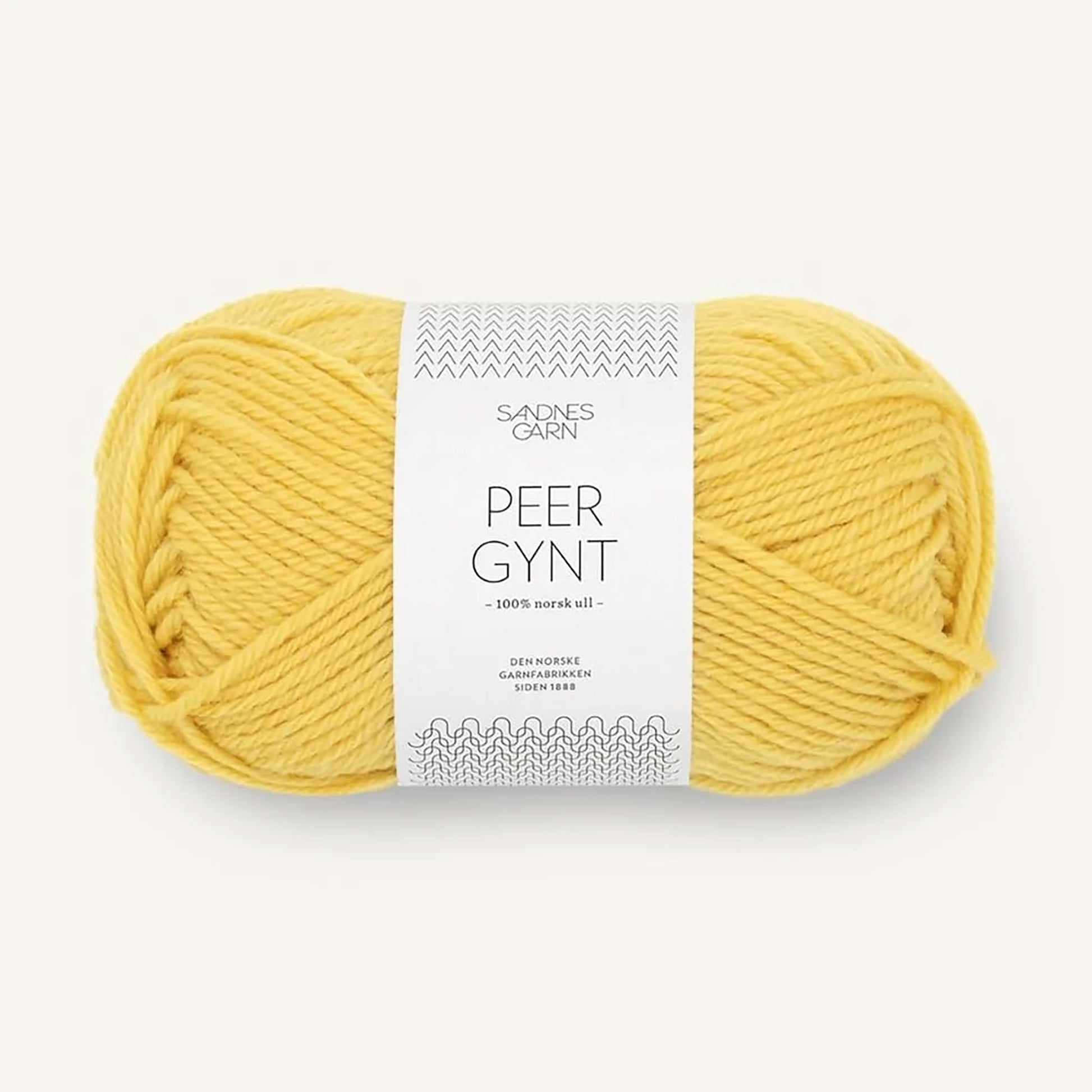 Pelote de Peer Gynt de Sandnes Garn coloris 2016 Sun Yellow