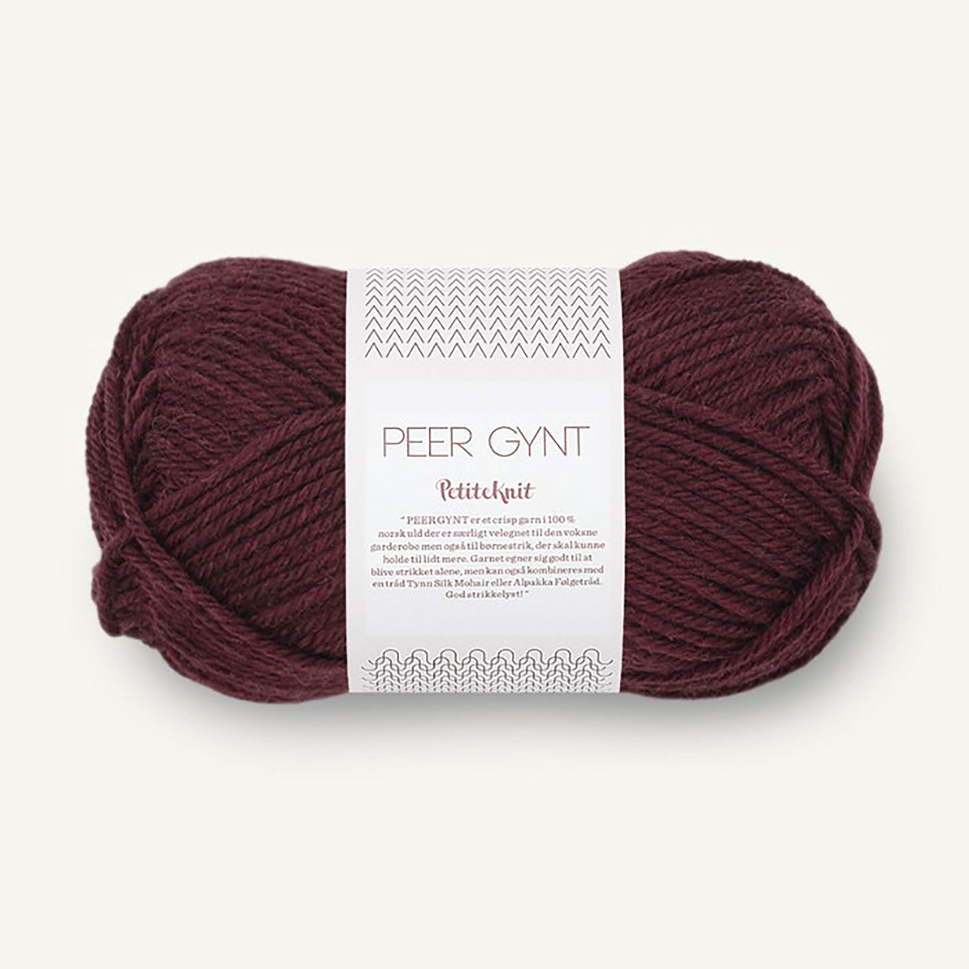 Pelote de Peer Gynt de Sandnes Garn coloris 4682 Velvet Fig