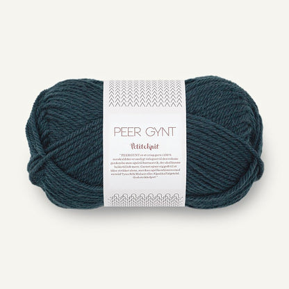 Pelote de Peer Gynt de Sandnes Garn coloris 6082 Thunderstorm