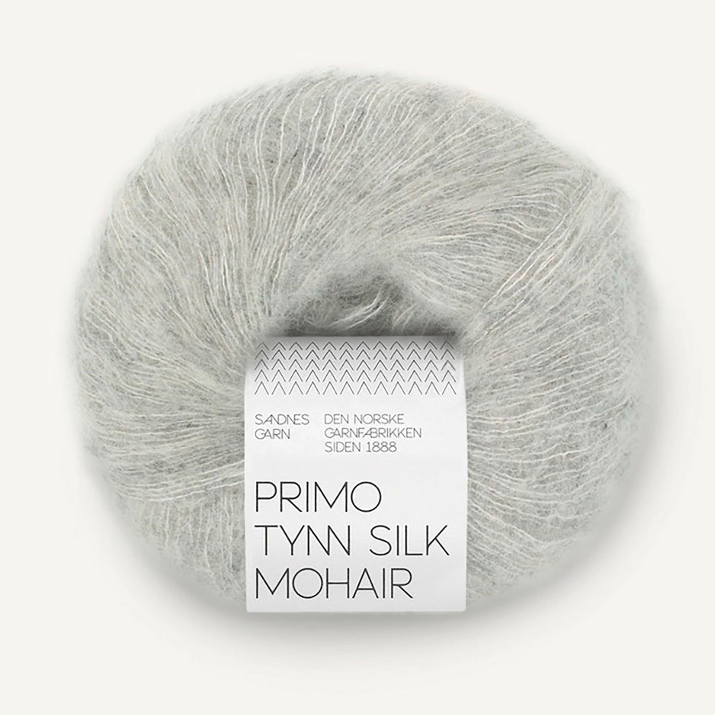 Pelote de Primo Tynn Silk Mohair de Sandnes Garn coloris 1022 Lys Gråmelert