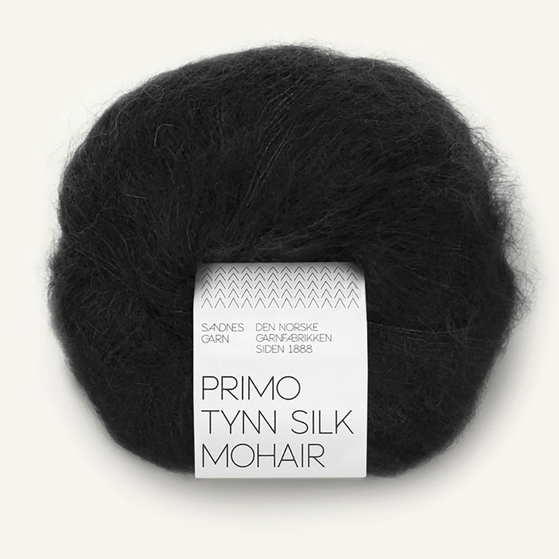Pelote de Primo Tynn Silk Mohair de Sandnes Garn coloris 1099 Svart