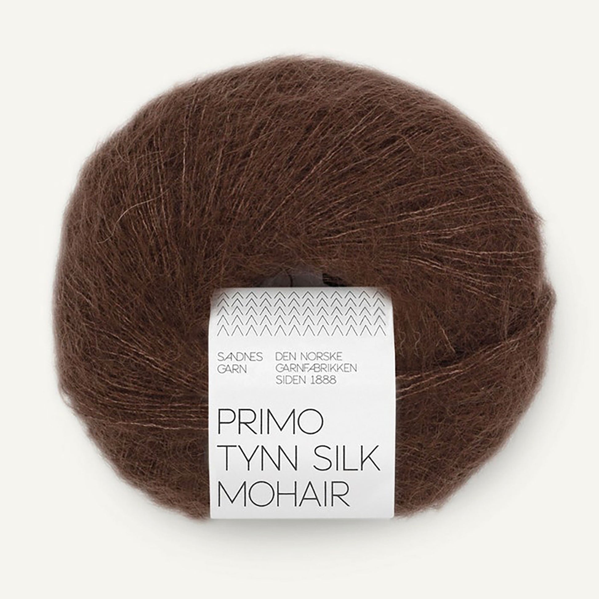 Pelote de Primo Tynn Silk Mohair de Sandnes Garn coloris 3091 Cacao Nibs