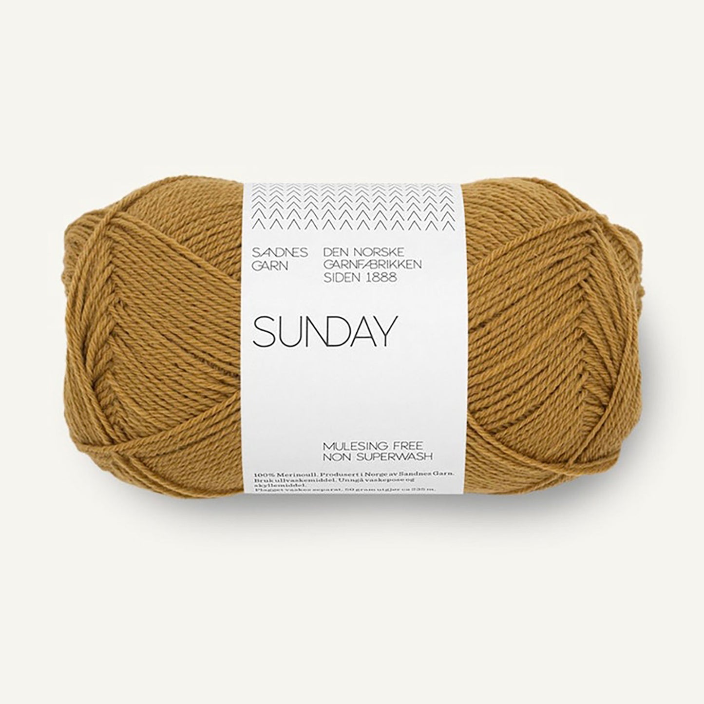 Pelote de Sunday de Sandnes Garn, coloris 2152 Vintage Gold