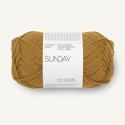 Pelote de Sunday de Sandnes Garn, coloris 2152 Vintage Gold