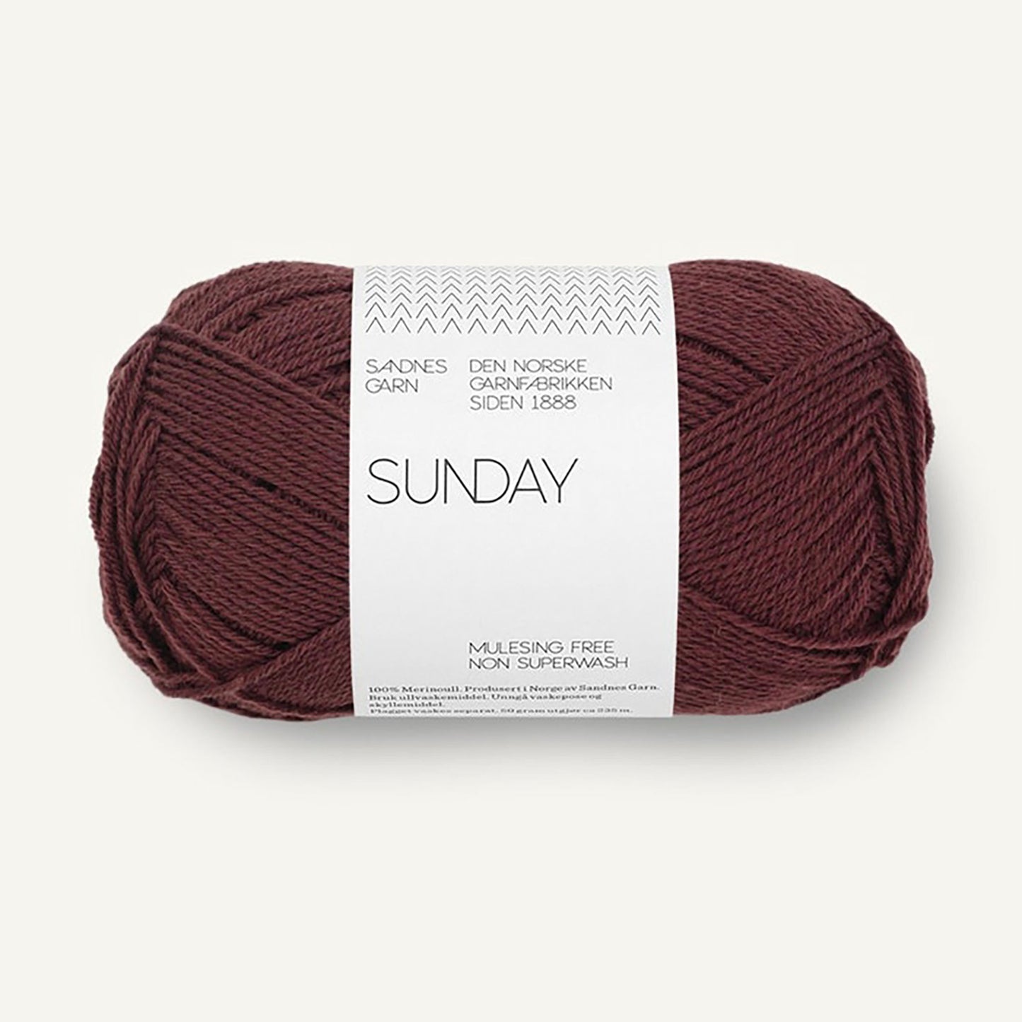 Pelote de Sunday de Sandnes Garn, coloris 4381 Dark Fudge