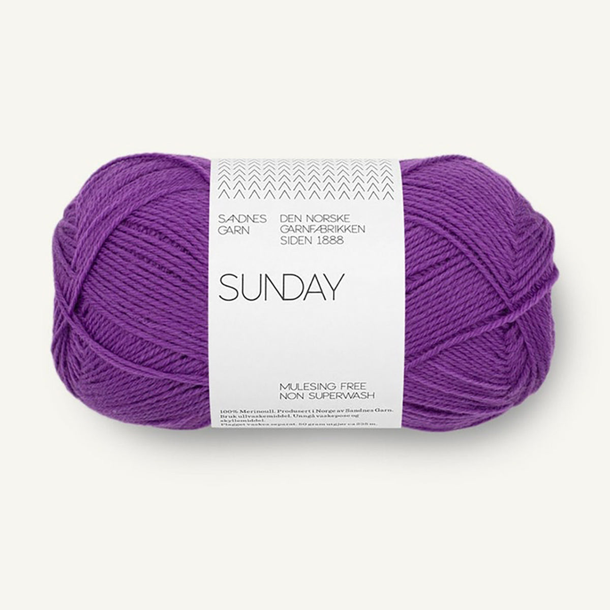 Pelote de Sunday de Sandnes Garn, coloris 5045 Plum