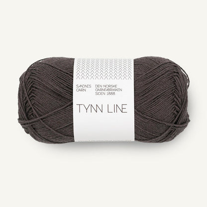 Pelote de Tynn Line de Sandnes Garn coloris 2581 After Dark