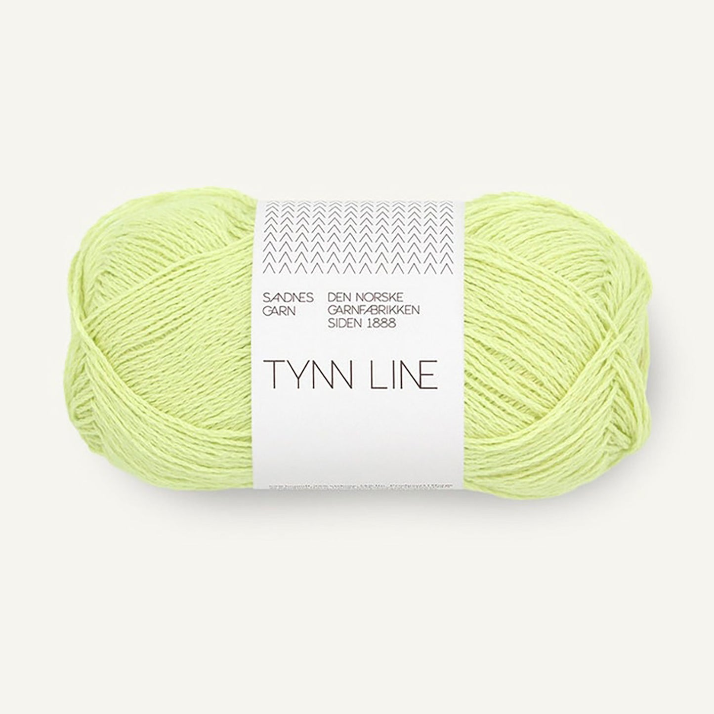 Pelote de Tynn Line de Sandnes Garn coloris 9312 Bright Lime