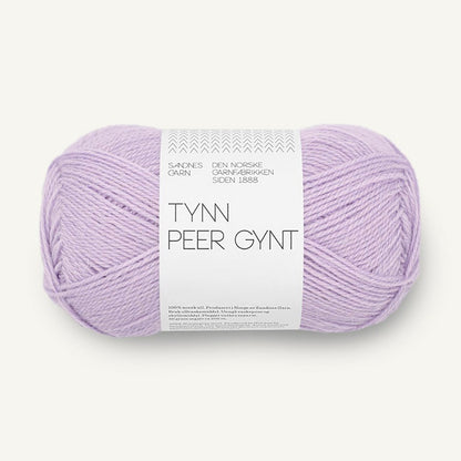 Pelote de Tynn Peer Gynt de Sandnes Garn, coloris 5223 Lavender