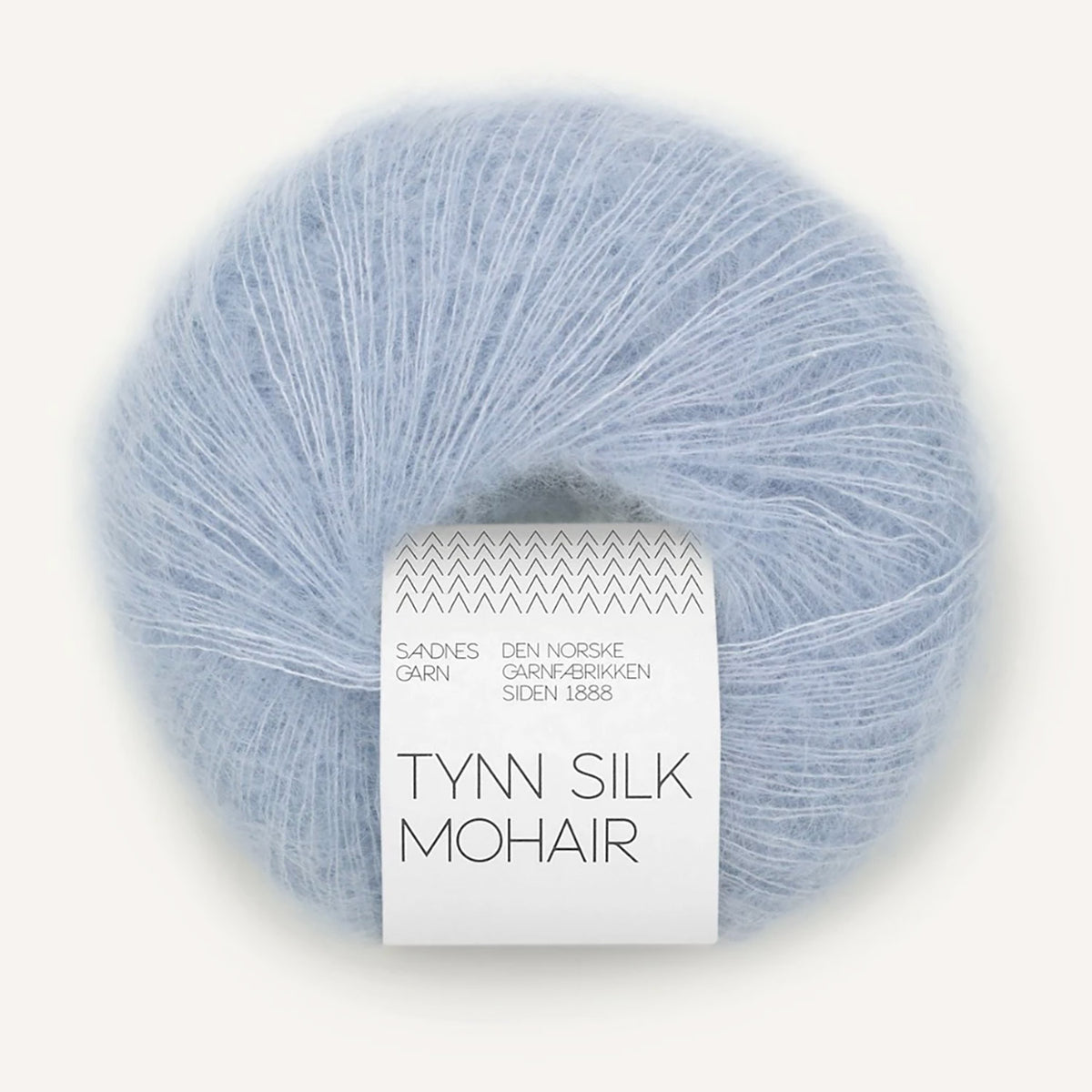 Pelote de Tynn Silk Mohair de Sandnes Garn coloris 5812 Brunnera Blue