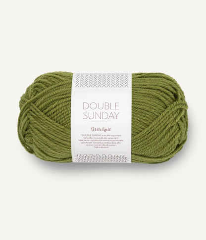 Pelote de Double Sunday de Sandnes Garn, coloris 9564 Matcha