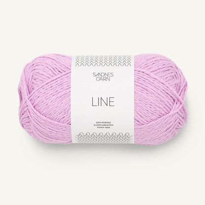 Pelote de Line de Sandnes Garn coloris 5023 Lilac