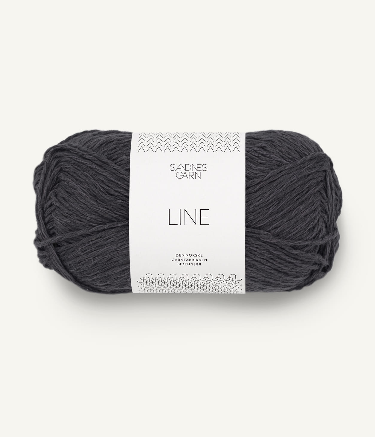 Pelote de Line de Sandnes Garn, mélange de coton, viscose de bambou et lin, coloris 6080 Slate