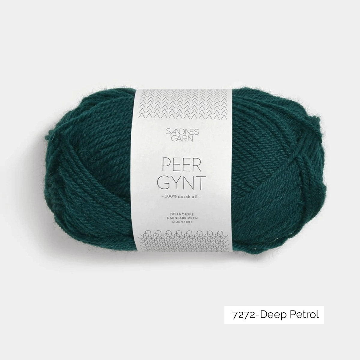 Pelote de Peer Gynt de Sandnes Garn coloris 7272 Deep Petrol